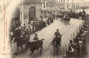 Gand. Visite de L.L.A.A.R.R.le Prince et la Princesse Albert de Belgique, le 20 Juillet 1902