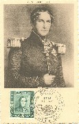 SM L&eacute;opold Ier-Centenaire des premiers timbres-poste belges 1849-1949 