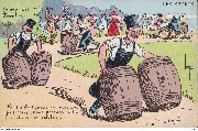 Les sports. Course des Tonneliers.