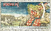 Lorelei :le Rhin,le rocher et la femme blonde se peignant sur le rocher...