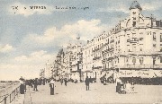 Ostende. Le centre de la digue