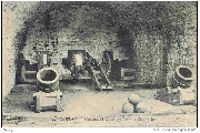 Dinant. Canons et Obusiers dans la Citadelle