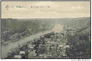 Dinant. La Meuse vers Namur