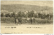 La guerre Anglo-Boer. d&eacute;part pour Colenso d'un train de munitions