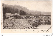 BOUILLON. Le Pont de France et le ch&acirc;teau.