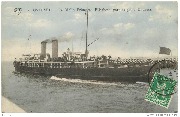 Ostende. La Malle Princesse Elisabeth partant pour Douvres