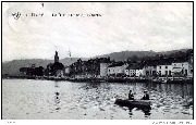 Tilff. La rive droite de l'Ourthe