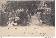 Mondorf les Bains. Pont rustique sur l'Albach