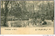 Montigny b. Metz. Der Weiher im botanischen Garten. Etang au jardin botanique