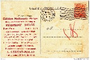Arm&eacute;e belge. Guides - dos (Publicit&eacute; pour &eacute;dition musicale)