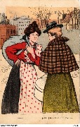 Les Trottins de Paris. (conversation sur la Butte)