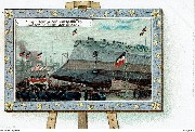 Stappellauf d. Schlachtschiffes Kaiser Wilhelm der Grosse