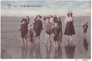 Blankenberghe. Les Enfants sur la Plage