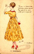 La moqueuse. 1er avril. Moqueuse en toute chose ton charme est provoquant tu rappelles la rose surtout pour ses piquants