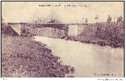 Baconfoy. Le Pont et l'Ourthe &agrave; Ortheuville