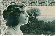 DESPREZ devant un paysage méditerranéen