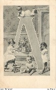 Fantaisie. Alphabet. Lettre A