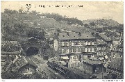 Huy. Le Tunnel à la gare du Sud