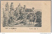 La Guerre Anglo Boer / Un Maxim Nordenfeld.