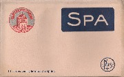 Spa. CARNET - 10 cartes vues phototon à déplier