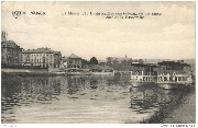 La Meuse et l'Embarcad&egrave;re des bateaux de plaisance