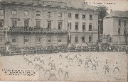 Arlon. F&ecirc;tes du 75me Anniversaire de l'Ind&eacute;pendance le 10-9-1905. F&ecirc;te d'Escrime. Place L&eacute;opold