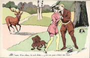 Ah nom d'un chien la sale bête j'ai cru que c'était ton mari
