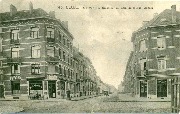 Uccle. Rue Van der Kinderen,au coin de la rue Lincoln