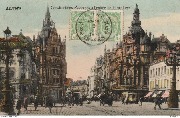 Anvers. Constructions modernes &agrave; l'entr&eacute;e de la rue Leys  Antwerpen